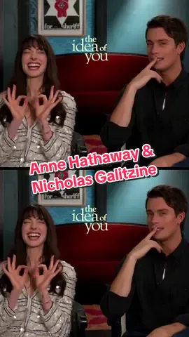 #NicholasGalitzine talks showcasing his singing talents in #TheIdeaOfYou… and #AnneHathaway recalls his BOLD audition choice! 🎸🎶 #primevideo #nicholasgalitzineedit #romcom 