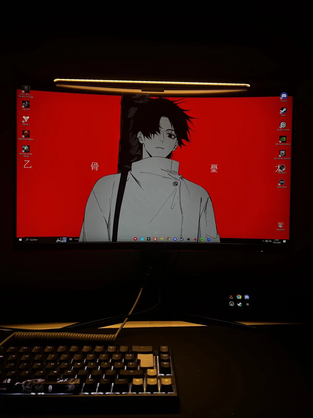 🩵 #fyp #fypシ #GamingSetup #animes #wallpaperengine 