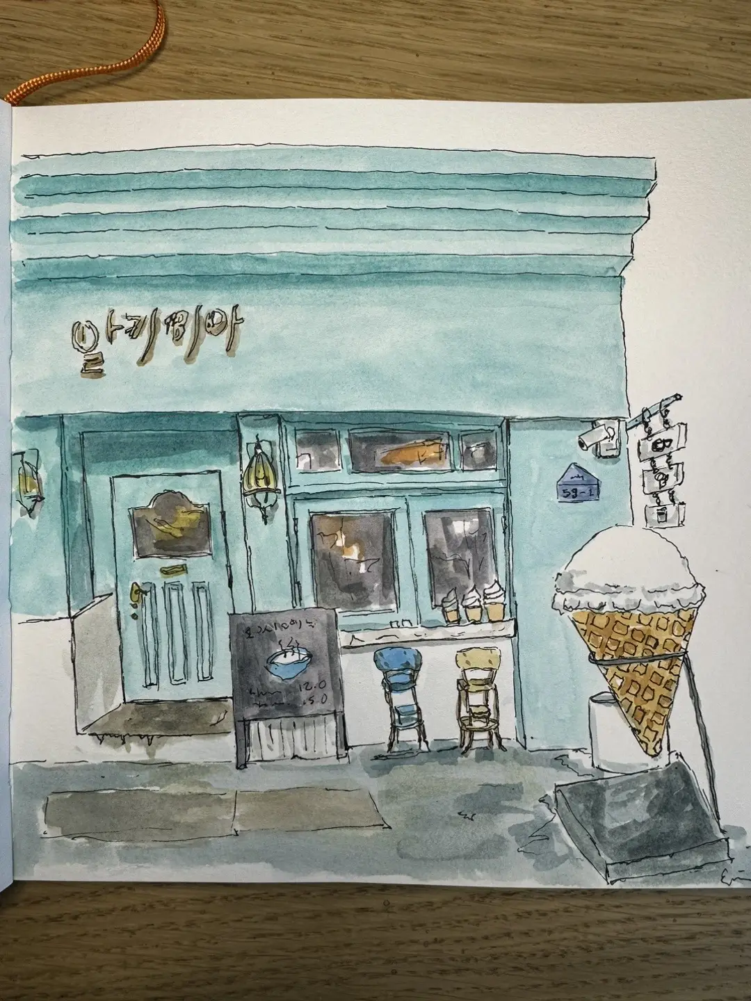 A peek into some of my recent sketchbook drawings. I’ve been working on loosening up and just being present in the moment instead of worrying about straight lines are proportions. #sketchbook #drawingideas #pleinair