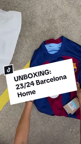 Fútbol Club Barcelona + taking it to the streets = ✨ 𝘥𝘦𝘴𝘵𝘪𝘯𝘺 ✨  - #futbol #Barcelona #Soccer #soccerjerseys #unboxing #soccerlife