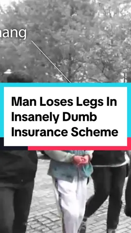 Man Loses Legs In Insanely Dumb Insurance Scheme #usa #men How much would I have to pay you to chop your own legs off? But for this young man in Taiwan, it’s only 1.3 million dollars. Right, he goes by the name Zhang and in high school he befriended the worst person imaginable, going by the name Liao. This story, though, happens well after graduation, when they’re both 23 years old. Right, because apparently they reconnect, and Liao has some bad news. Supposedly claiming that gangsters are coming after him, which, for some reason, Zhang believes. But Liao’s like, don’t worry my dude, I’ve got a plan. So first, they buy several expensive policies for life insurance, travel insurance, and accident insurance. Then, just days later (because that’s not suspicious), they ride around on a motorbike at night. Allegedly to lend some credibility to the alibi that Zhang got frostbite from the cold air. This even though the temperature that night never dipped below 42 degrees Fahrenheit. Anyway, they eventually return home, and that’s when the insane part of this plot begins. With Liao allegedly restraining Zhang to a chair using cable ties, then submerging his friend’s feet in a plastic bucket filled with dry ice.  And there he sits, from 2 a.m. until 12:20 p.m. enduring the pain for over 10 hours. So by the end of it, he removes his “legs” from the bucket, and they’re a necrotic, swollen, frostbitten nightmare. But of course, that’s exactly what they intended, so they rush over to the emergency room as if they simply lost track of time riding around on their motorbike. And immediately the doctors are like, this is sus. Right, first of all, we’re in Taiwan, a subtropical country; you don’t get frostbite here. Second, his legs show no shoe or sock marks. And third, his injuries appear oddly symmetrical, almost as if he — oh I don’t know — left his feet in a bucket full of dry ice. So they report the case to authorities. But still they amputate his legs below the knees, because he genuinely needs it. Except the big insurance payout he and his friend are hoping for never materializes. Because the police search their place and find the plastic bucket, insurance documents, a white polystyrene box for dry ice, eight mobile phones, and a tablet computer. Then they discover what they say is the real motive for the scheme. Right, allegedly Liao lost a big chunk of change trading cryptocurrency. So somehow he tricked Zhang into signing a legal note obligating him to pay about 800,000 dollars after he got the insurance payout. But obviously that didn’t happen, and now they’ve been charged with fraud and aiding and abetting serious injury.