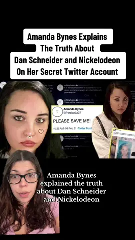 Amanda Bynes explains the truth about Dan Schneider and Nickelodeon on her secret twitter account  #fyp #amandabynes #danschneider #nickelodeon 