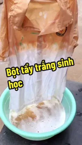 Có bột tẩy trắng này trong nhà thoải mái mặc đồ trắng luôn nha #xuhuong #bottaytrang #dodungtienich 