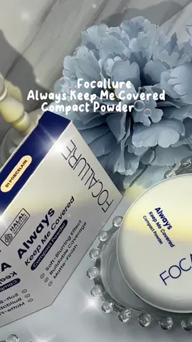 si compact ajaib🥰🤍🫧 #focallure #bedakpadat #compactpowder 