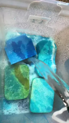here is the 💧🫧rinse🫧💧 to my previous posts! this has a hint of Pine Pinalen in it hence the fizziness!! the fizz was almost too loud with my mic 😅so i am sorry for that! the suds were sudsing but also very controlled, it was fun squeezing in something with fast dying suds and not doing a suds overflow for a change! i love my suds but this was fun, i could’ve squeezed in this for hours and it wouldn’t have over flowed but would’ve been just sudsy enough to enjoy. i am definitely bottling up this rinse water though! not to mention by the end of it my sponges were so, so soft like butter! the color of this was soooo beautiful!!! 🧈please, please excuse the burn on my arm! i burned it on a very hot fresh off the stove top pan, it looks worse today than it did a few days ago when it happened!! i am okay though, don’t worry about me!🤍ive been working on writing my new novel! anyways, please enjoy! ⋆｡°☁️💧🫧⋆｡°☁️ 💧🫧⋆｡°☁️ 💧🫧⋆｡°☁️ 💧🫧⋆｡°☁️ 💧🫧⋆｡°☁️ 💧🫧⋆｡°☁️ 💧🫧⋆｡°☁️💧⋆｡° #tydbol #pinepinalen #pine #fizzyasmr #sizzle #asmrsleep #asmrrelax #satisfyingvideos #asmrsounds  #asmrvideos #asmr #groutsponge  #groutspongeasmr #gridsponge #carsponge #suds #sudsysponge #sudsysqueezing #soapyspongesounds #soapysponge #soapyspongesqueezing #spongeasmr #spongesounds #bubbles ##soapysponge #soapysqueezing #soapyspongesounds #squeakysponge #blocksponge #groutsponge #groutspongeasmr #sudsysponge #suds #sudsyrinse #sponge #spongeasmr #spongesqueeze #spongetok #CleanTok 
