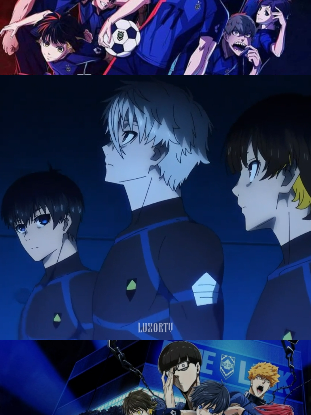 Nagi se une al equipo de Isagi e Bachira. #BlueLock #Anime #Isagi #Bachira #Nagi #SegundaFase #SegundaPrueba