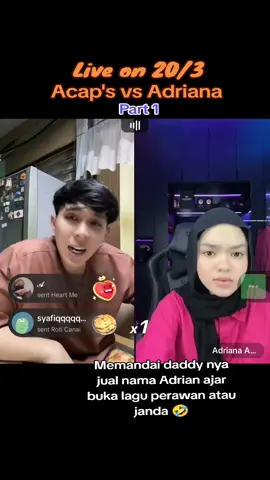 @Acap S @Adriana Affendi #fyppppppppppppppppppppppp #fyp #lawaktiktok #acaps #livetiktok #lawak #live #husbandwife #andriana #fypシ #foryou 
