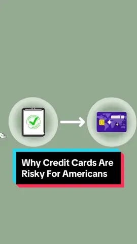 Why Credit Cards Are Risky For Americans #financialadvice #creditcarddebt #creditcard 