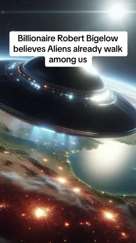 Billionaire Robert Bigelow believes Aliens already walk among us. UFO Awareness. #fyp #uap #ufo #alien #aliens #disclosure #uaptiktok #uap_repository 