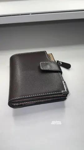 Unisex Short Wallet Multifunctional Zipper Wallet Coin Purse Leather Short Wallet #coinpurse #unisexshortwallet #unisexwallet 
