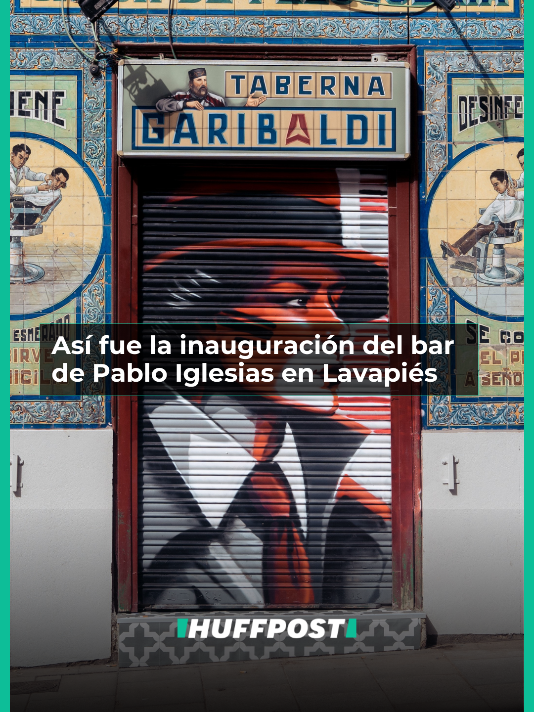 Así fue la inauguración del bar de Pablo Iglesias en Lavapiés #noticiastiktok #tabernagaribaldi #pabloiglesias #politica #actualidad