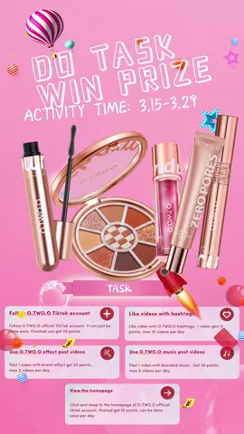 💥💥Participate in the event to receive prizes🎊✨#otwoo #otwoophbeauty #otwooph #makeup #makeuptutorial 