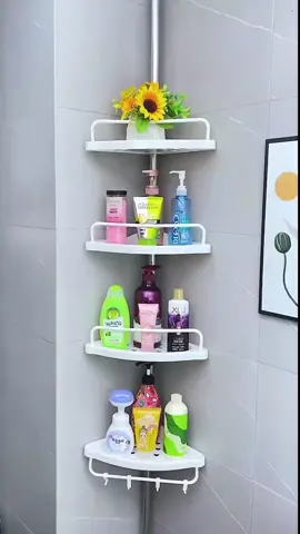 It’s so convenient to have a storage shelf like this in the bathroom!#fyp #goodthing #bathroom #Home #recommendations 