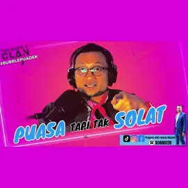 Yo Clan! Selamat Menyambut Bulan Ramadhan!  Episode kali ini, kita sembang tentang perkara-perkara yang related dengan Ramadhan! Kalau puasa tapi tak solat, boleh ke? Sakit gigi dan pergi ke Dentist waktu puasa? Jom tune in to us! Sambil mendengar sambil menimbal ilmu! We Bubble All The Way! #thebubbleclan #thebubbleclanpodcast #TBC #ypage #fyp #viral #spotify #podcastsg #singapore #bubblepuadek #Ramadan #puasatapitsksolat #pencetusummah 