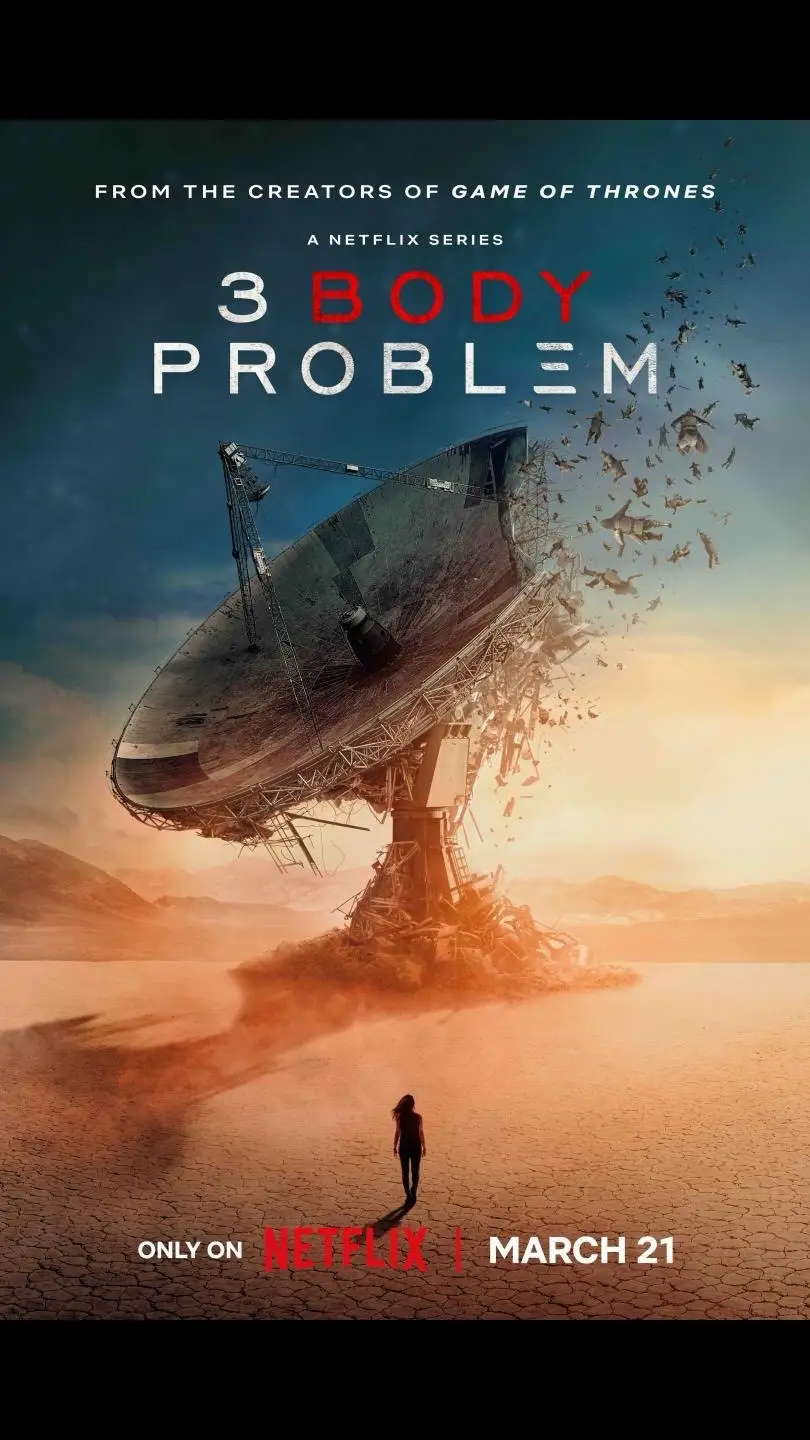 Mañana en @NetflixLAT. Solo espero que sea la mitad de buena que fuente literaria original o que la versión china de la serie. Nada más, con eso me conformo. Amén. #Netflix #Th3ProblemsBody 