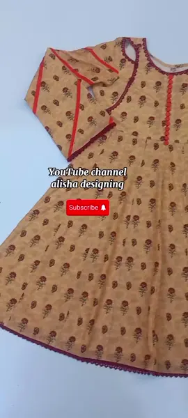 cutting and stitching video YouTube channel alisha designing  #dreessideasforeid #fypシ゚viral #summerdressdesign #designing #viraldesign 