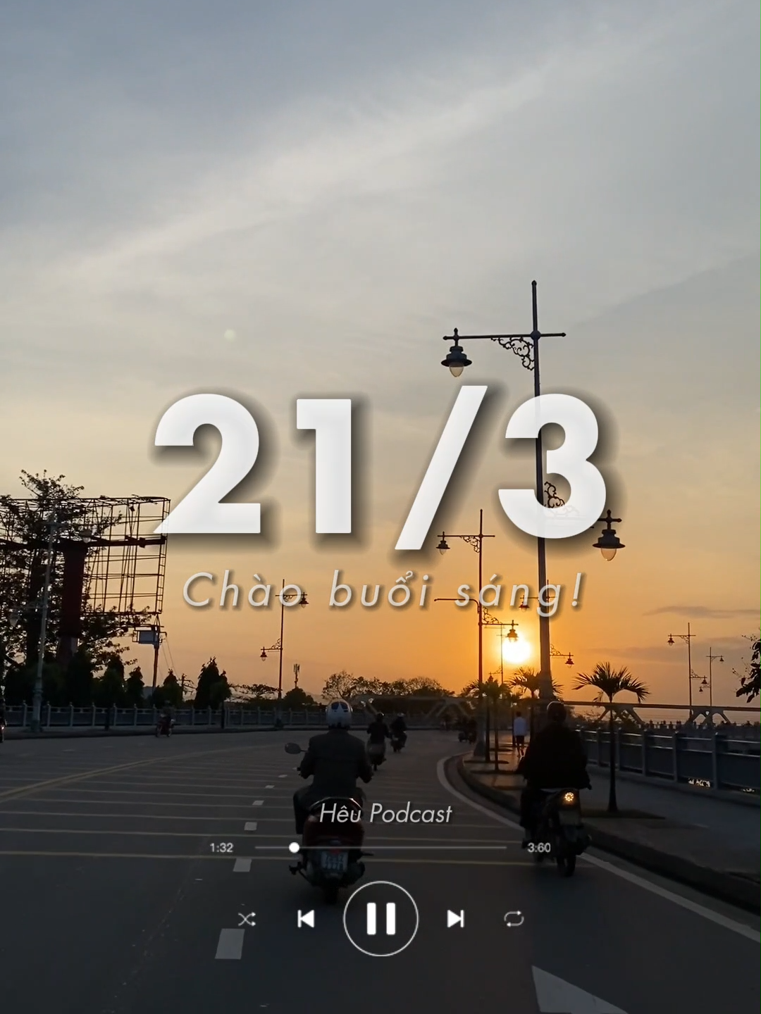 Thứ 5, ngày 21/3. Chào buổi sáng ⛅️ #heupodcast #heu56mm #chaobuoisang #BookTok #learontiktok #podcastviet