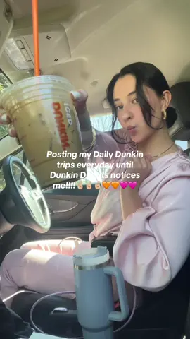 @Dunkin' im your biggest fan 🧡 #dailyicedcoffee #dailydunkin #dunkindonuts #dunkindonutsicedcoffee #ilovedunkindonuts #icedcoffee #dunkindonutsicedcoffee 