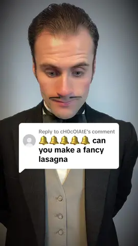 Replying to @cH0cOlAtE LASAGNA MADE WITH LOVE BY YOUR BUTLER!#lasagna#lasagnarecipe#italian#italianfood#italian#Recipe#recipes#EasyRecipe#EasyRecipes#yum#yummy#yummers#delicious#humphrythebutler#humphrywholesome#tiktokbutler#butler#foryoupage#foryou#forupage#foru#4youpage#4you#4upage#4u#fyp#fypg#4youpage#4you#fyoupage#fyou#🤵🏻‍♂️#🔔#🇮🇹#🔔🔔#🔔🔔🔔#🔔🔔🔔🔔