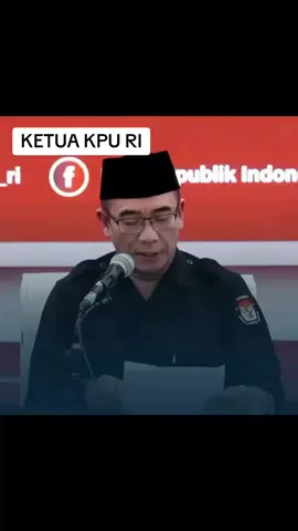 INI KETUA KPU RI TERLIHAT MENAHAN TANGIS SAAT MEMBACAKAN PUTUSAN HASIL PEMILU 2024 #pemilu  #2024 