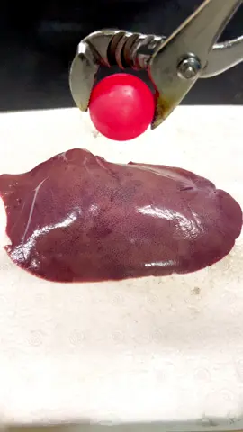 1000°C RHCB FIREBALL VS Pork liver ☄️ #1000 #fireball #satisfying #science #fyp #rhcp #asmr #usa #fypシ #fake #foryou #trend #art #viral 
