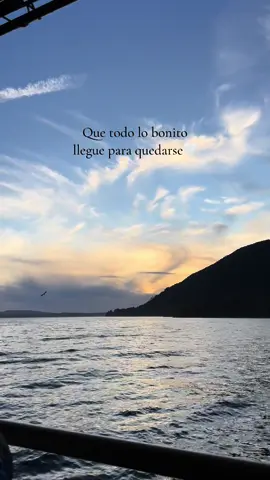 Que todo lo bonito llegue oara quedarse🤍 #surdechile #paisajesnaturales #paisajeshermosos #travel #parati #fyp #naturaleza #nature #frases #licanray #lagocalafquen 