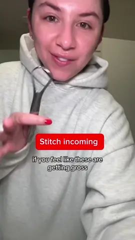 #stitch with @Krysta, RDH How to clean your tongue scraper!! 👅 