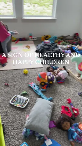 learning to embrace the mess and chaos. my kids are happy and healthy enough to play and use their imagination!! remember, its ok if your house is not spotless 24/7 or looks like the perfect aesthetic homes that we see on social media. YOU ARE DOING GREAT !!!  🫶🏽 #motherhood #motherhoodunplugged #realmotherhood #sahm #sahmlife #sahmsoftiktok #playroom #childhood #3under5 #honestmom #toddleractivities #motherhoodunfiltered  Motherhood | toddler mom | SAHM | mom of 3 | motherhood unplugged | 3 under 5 | real mom | toddler tips | toddler activities | honest mom 