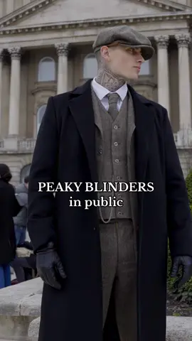 PEAKY BLINDERS in public - Reaction #fy#fyp#peakyblinders#fds#fd