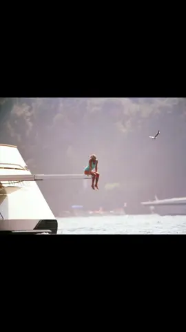 August 24, 1997. Only a week before her death. Princess Diana sits alone at the end of the diving board aboard her father-in-law's yacht.  #princessdiana #perfiavore 
