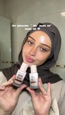 AD Trying to cut down on my makeup this month and the @Makeup Revolution skin silk serum foundation was the perfect skincare/ makeup hybrid for my minimal no makeup makeup look🥹❤️🌙 #revolutionpartner  Available at @Boots UK ! #hijabi #Ramadan2024 #nomakeupmakeup #naturalmakeup #makeuptutorial #hijabimakeup #grwm #nomakeuplook 