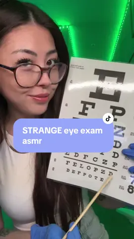 Asmr STRANGE eye exam 👀🤪  ♡ YT -> angelic lofi asmr ♡ #Asmr #asmr #asmrrp #aamrroleplay #fastasmr #asmrfast #fastandaggressiveasmr #chaoticasmr #doctorasmr #asmreyeexam 