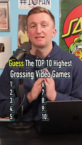 TOP 10 Highest Grossing VIDEO GAMES Of All Time! #fyp #top10 #videogames #Minecraft #rainbow6seige 