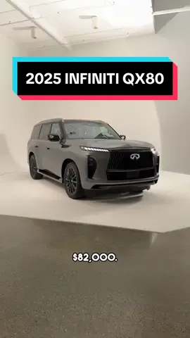 This is the new 2025 Infiniti QX80! What do you think? #infiniti #nissan #suv #jdm 
