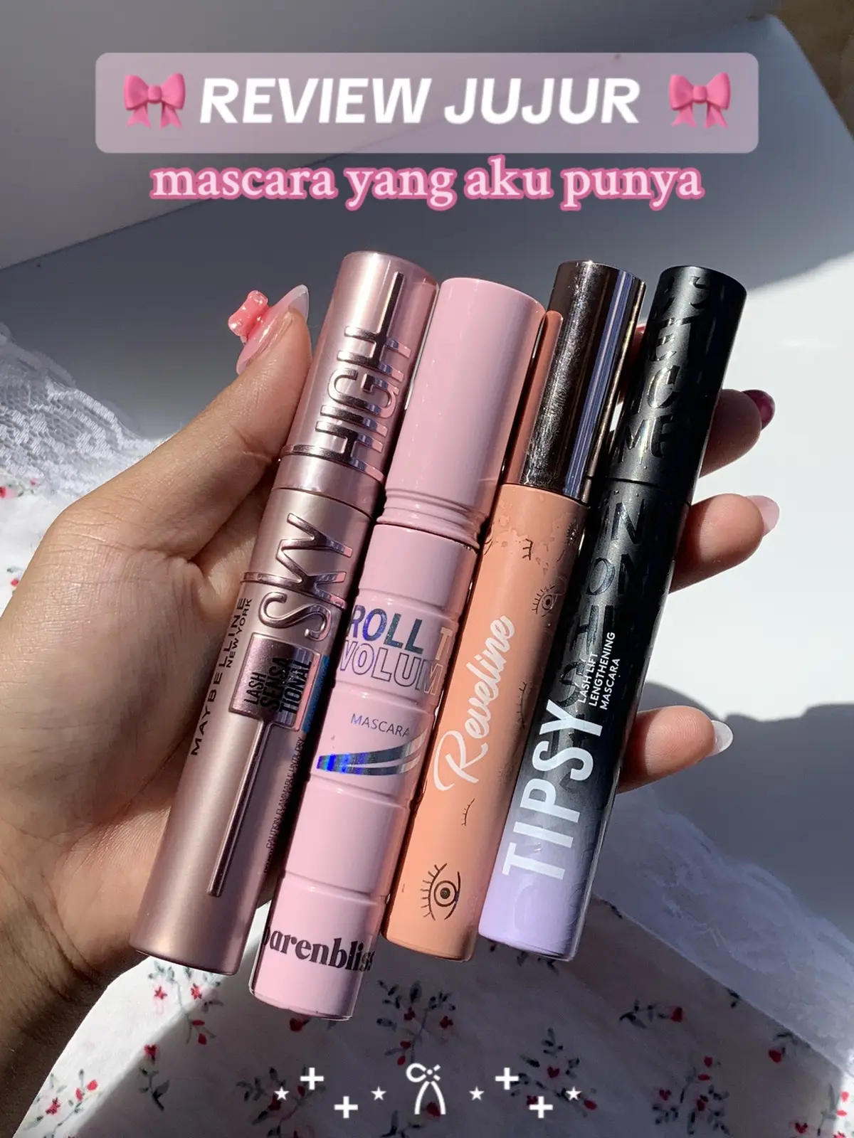 review jujur mascara-mascara bagus versi aku 🫶🏼✨ #mascara #mascarareview #fyp #rekomendasimascara 