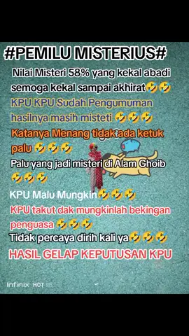 #pemilucurang  #pemilu misterius