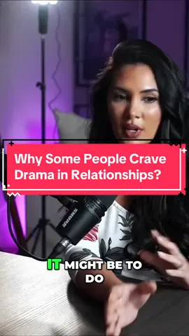 Why Some People Crave Drama in Relationships? #SAMA28 #viral #shorts #mikethurston #sadiakhan #sadiakhanpsychology #fyp #podcast #firstthingsthrst 