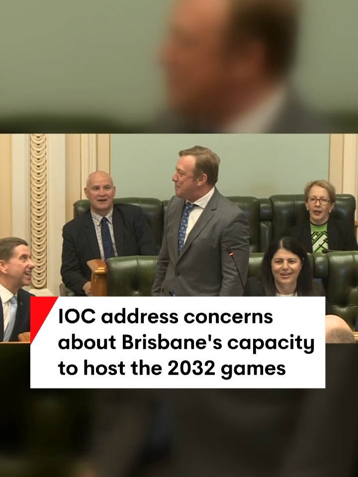 The International Olympic Committee has addressed concerns about Brisbane's capacity to host the 2032 games. It played down problems about the size of existing, smaller stadiums saying it's all about the atmosphere. #7NEWS