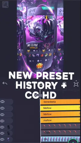 Upgrade new preset hs+CC hd https://alight.link/dEiz6i8ZDHaL43HBA #hurricaneseven #mlbb #mobilelegends #trend #fyp #HD #CCHD 