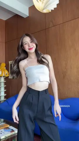 #TrendinginGuardian #เทรนด์วันนี้ #กางเกงขากระบอก #กางเกงเอวสูงเก็บพุง #กางเกงขายาวผู้หญิง #wanazastudio 