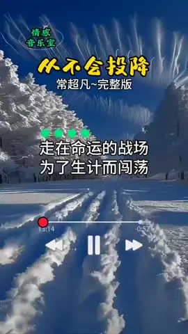 #从不会投降#