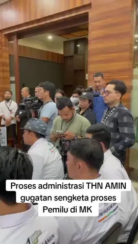 Proses administrasi THN AMIN gugatan sengketa proses Pemilu di MK  #fyp #fy #pfypシ #fypシ゚viral #fypage #thnamin #gugatan #sengketa #prosespemilu #mahkamahkonstitusi #mkri #indonesia🇮🇩 