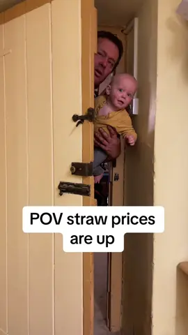 IG: mariawarne1124  Has he not heard the price of straw?? 🤯