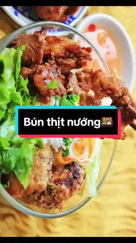 CÙNG LÀM MÓN BÚN THỊT NƯỚNG TẠI NHÀ CÙNG CHEF NHÉ. #bunthit #bunthitnuong #thitnuong #bunthitnuongkay #buntron #congthucnauan #thitxiennuong #food #LearnOnTikTok #cooking 
