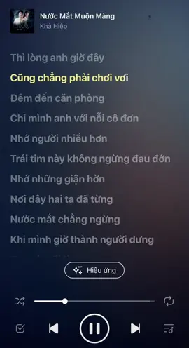 Nước mắt muộn màng #nuocmatmuonmang#khahiep#nhachay#tamtrang#xuhuongtiktokk #lyrics 