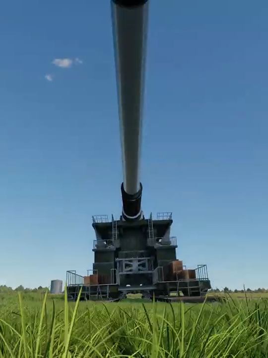 Schwerer Gustav 800MM in WAR THUNDER!!!!!!! #warthunder #wt #fy #gustav #viral #foryou