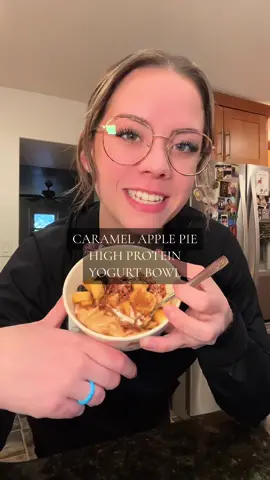 high protein caramel apple pie yogurt bowl 🤤 bariatric breakfast can be fun too! 🔗 in b!0 for american dream nut butter or use code JENNABESTIE to save 🥰 #highprotein #yogurtbowl #bariatricbreakfast #americandreamnutbutter #adnbfanatic #breakfastideas #applepie #weightloss #bariatric #gastricsleeve #gastricbypass #fitnessjourney @American Dream Nut Butter 