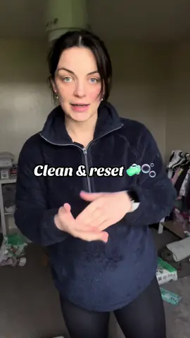 The bug got us 🤢 living room was next but didn’t have time to record #resetwithme #cleanwithme #mumsoftiktokuk 