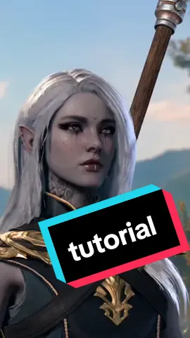 tutorial for my half-drow Dark Urge Tav Mods: Silver's hair pack 2 Mari's makeup pack2 & Mari's scars Vemperen's other heads Astralities hair color supplement  Piercing edits  I use Unique Tav #bg3mods #bg3tav #bg3 #baldursgate3 