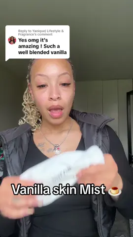 Replying to @Yanique| Lifestyle & Fragrance I need a bigger bottle NOW!  #blackinfluencer #contentcreator #influencer #blackcontentcreator #phlur #phlurfragrance #vanillaskinbodymist 